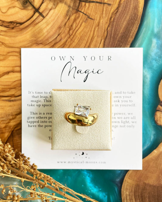 Own Your Magic Dome Ring