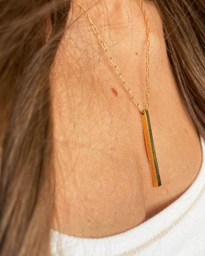 The Four Agreements Necklace | Gold (Women)