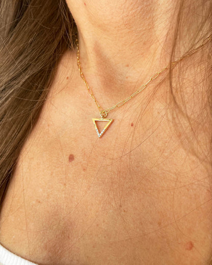 The Journey Inwards Necklace (Gold)