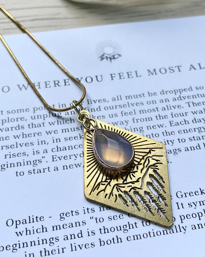 Go Where You Feel Most Alive Necklace